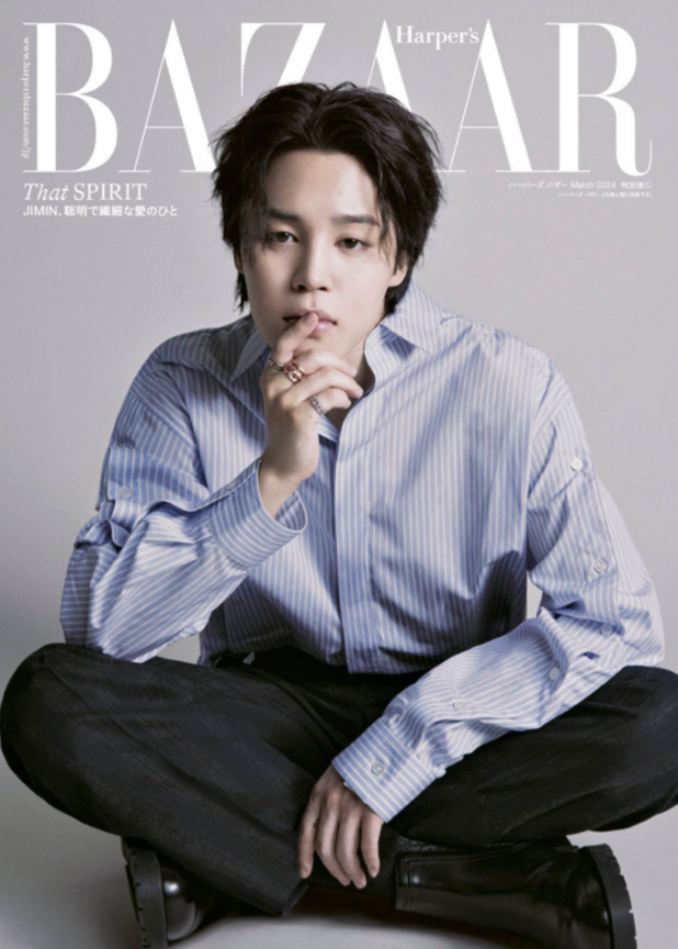 AboutMusicYT's tweet photo. Jimin for Harper's Bazaar Japan. https://t.co/je3WzjrZOb