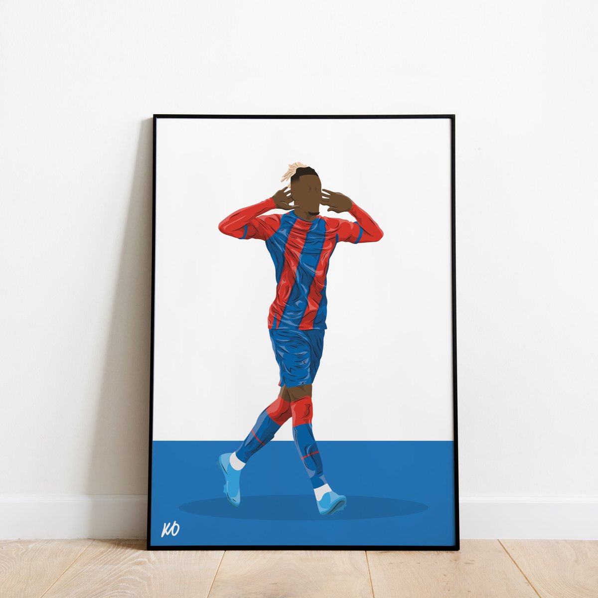 GIVEAWAY! 🚨 I printed out 2 too many, so thought i’d give them away! The winner will receive both of these designs in A5! To enter - Like, Follow & RT! #olise #zaha #CPFC #Giveaway