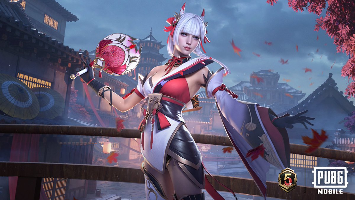 PUBGMOBILE_JP's tweet photo. 🪭Royale Pass A5 本日開始🪭
和イメージした「フェイタルフォックスセット」や、カラーチェンジのできる「ラスターフェアリーセット」などが報酬に登場👘

他にも様々な報酬がラインナップ、早速確認してみよう❗️

📱今すぐゲームにログイン
https://t.co/5ApX08mAcG

#PUBGモバイル #RPA5 https://t.co/vV9Dw5dO93