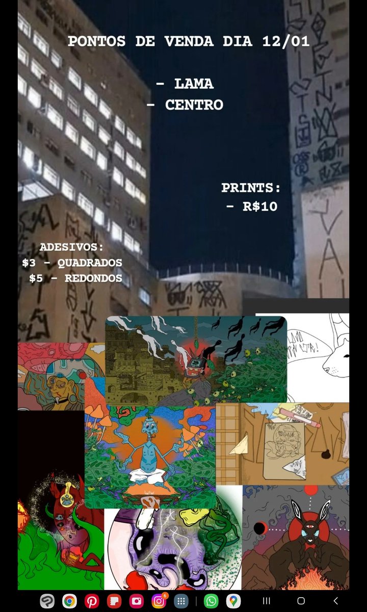rat_gny's tweet photo. Ei gente, tudo bem? 

Hoje vou estar na lama e no centro vendendo os novos modelos de adesivos e prints 

#art #sale #ArtistOnTwitter #artist #surrelism #psicodelic #arte https://t.co/J0TMyz7auk