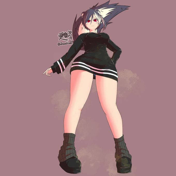 モブなスカンク娘 2人目
1人目と同じく身長200㎝↑な子ですφ(。。カキカキ
https://t.co/at6xCLEH2A 