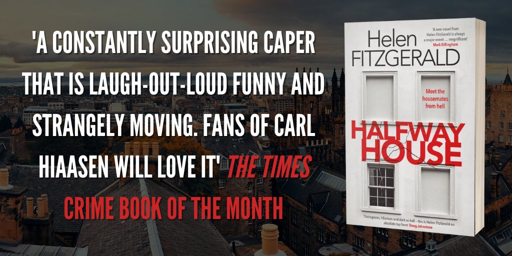 ⚡️OUT NOW Pick up @fitzhelen's nerve-shatteringly tense, searingly funny #thriller #HalfwayHouse 🏠On her first shift at an Edinburgh halfway house for violent offenders, a rookie night worker is taken hostage… 📚geni.us/YuE86 📲geni.us/SW2cL #BookTwitter