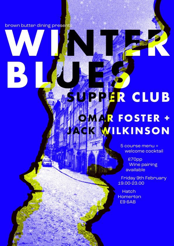 Thrilled to announce the launch of my first supper club with my #MasterChef bro Omar on February 9 @ Hatch, Homerton. 

Looking to blow away the winter blues with a culinary feast like no other? Grab your tickets here - buytickets.at/brownbutterdin…