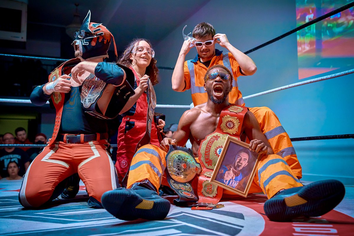 Kurothekidd's tweet image. NEW ERA NO 🧢 

@_alexrebstock 📸

#prowrestling #niouks #mrhype #hypesteppers
