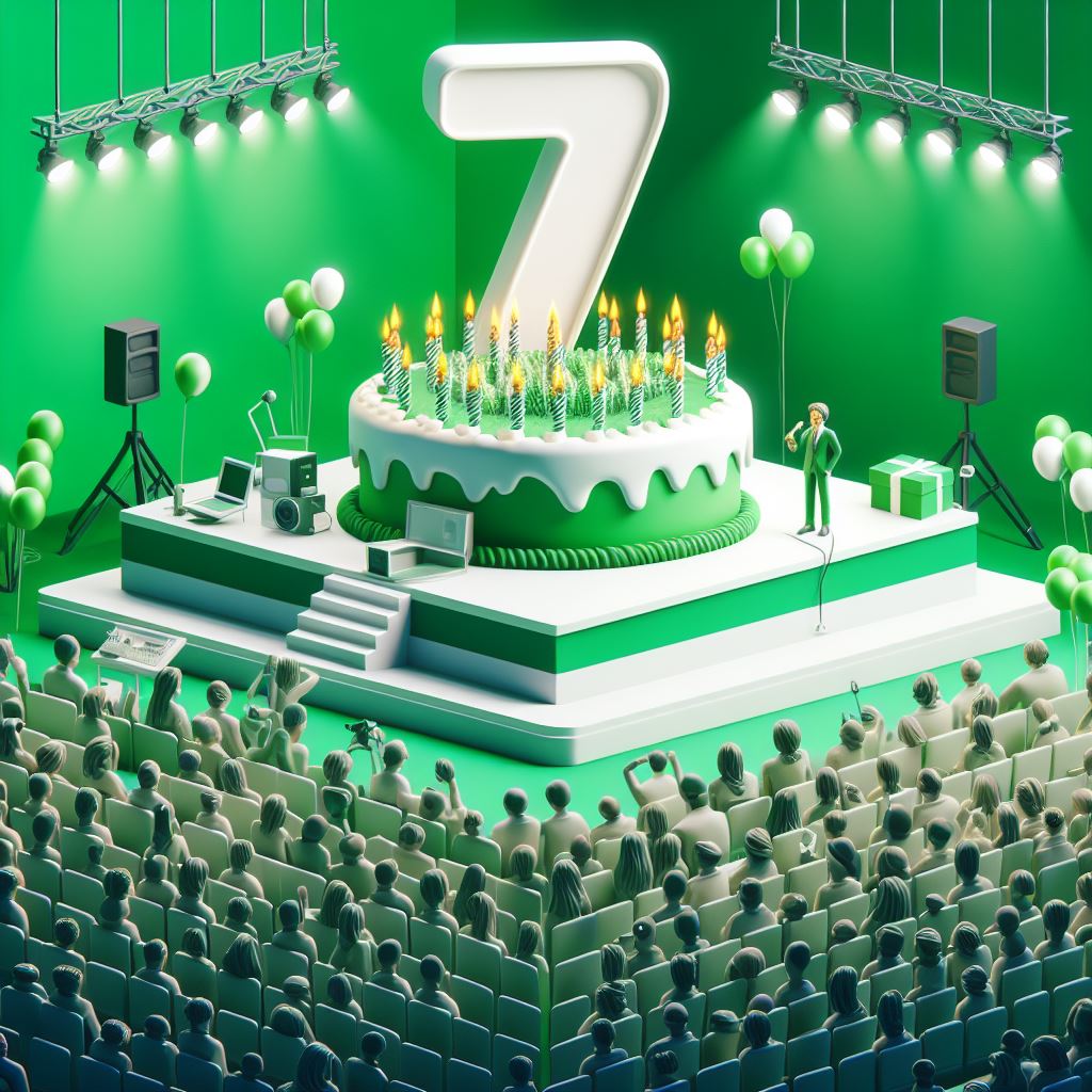 We're celebrating 7 years since our platform publicly launched! Who knows what the next seven years will bring?