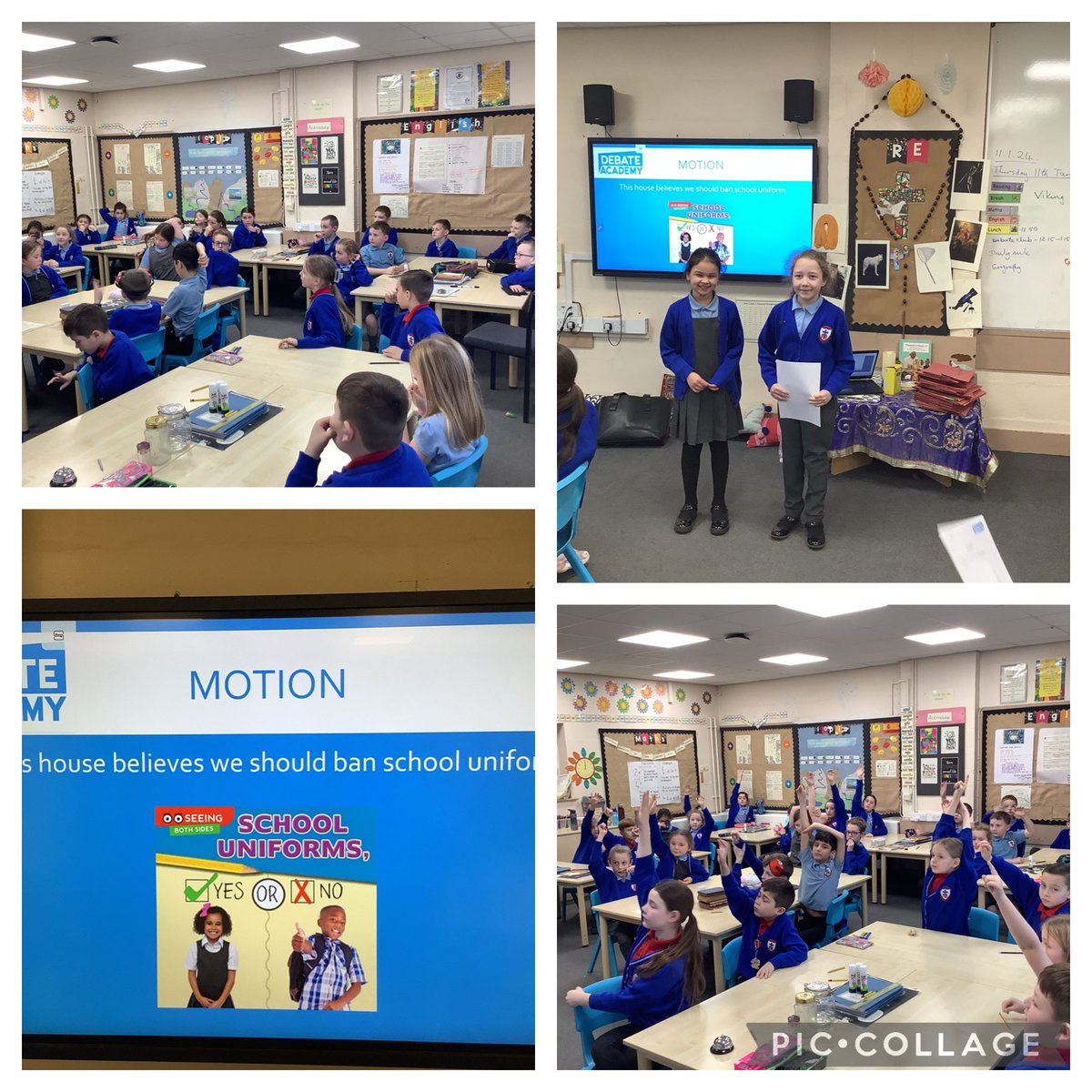 StGregory’sPrimarySchool (@stgregorysneth) on Twitter photo Year 4 have had our 1st session of ‘debate club’ with Helen from the Debate Academy. We have debated on whether or not we should wear school uniform? It was a fantastic discussion with everyone contributing. 🗣 <a href="/StGregorysNeth/">StGregory’sPrimarySchool</a> Year 4 have had our 1st session of ‘debate club’ with Helen from the Debate Academy. We have debated on whether or not we should wear school uniform? It was a fantastic discussion with everyone contributing. 🗣 <a href="/StGregorysNeth/">StGregory’sPrimarySchool</a>
