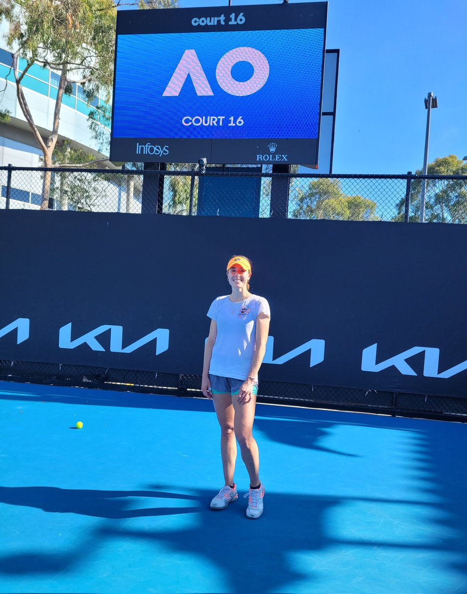 📍Australian Open 2024 Here we go ! See you on sunday #AusOpen 👊