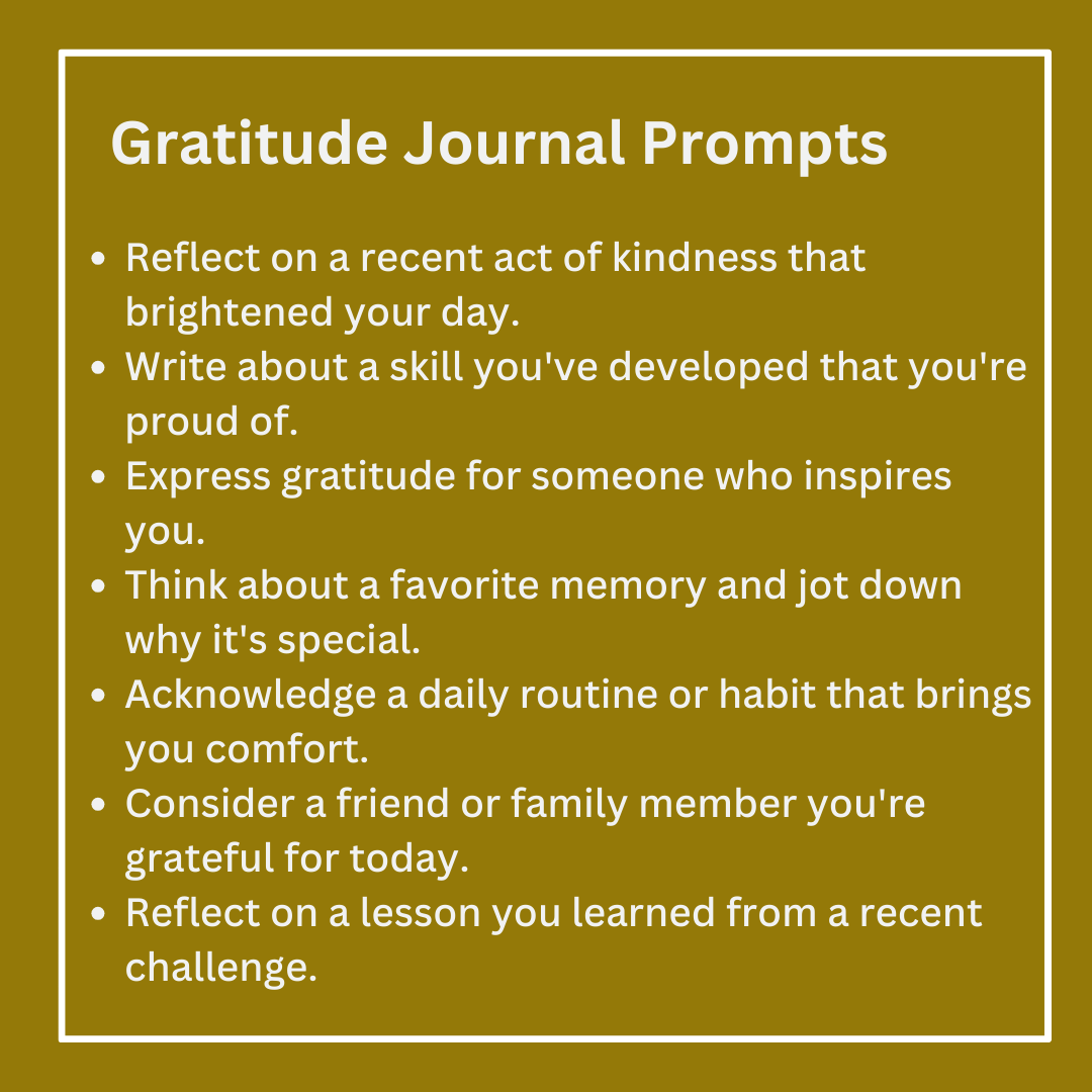 BedfordshireTT's tweet photo. Embrace the power of gratitude! 🙏✨ In our January Gratitude Journal Challenge, we invite you to reflect on the positives in your life. Need inspiration? Swipe left for a few gratitude journaling prompts! Share your daily gratitudes using #GratitudeChallenge. https://t.co/VRxpIb6pzj