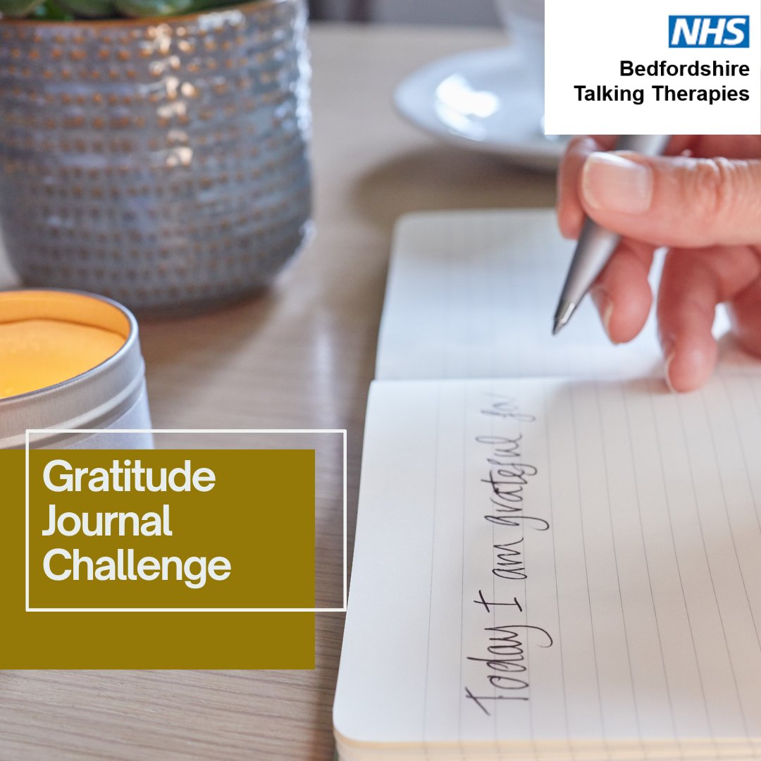 BedfordshireTT's tweet photo. Embrace the power of gratitude! 🙏✨ In our January Gratitude Journal Challenge, we invite you to reflect on the positives in your life. Need inspiration? Swipe left for a few gratitude journaling prompts! Share your daily gratitudes using #GratitudeChallenge. https://t.co/VRxpIb6pzj