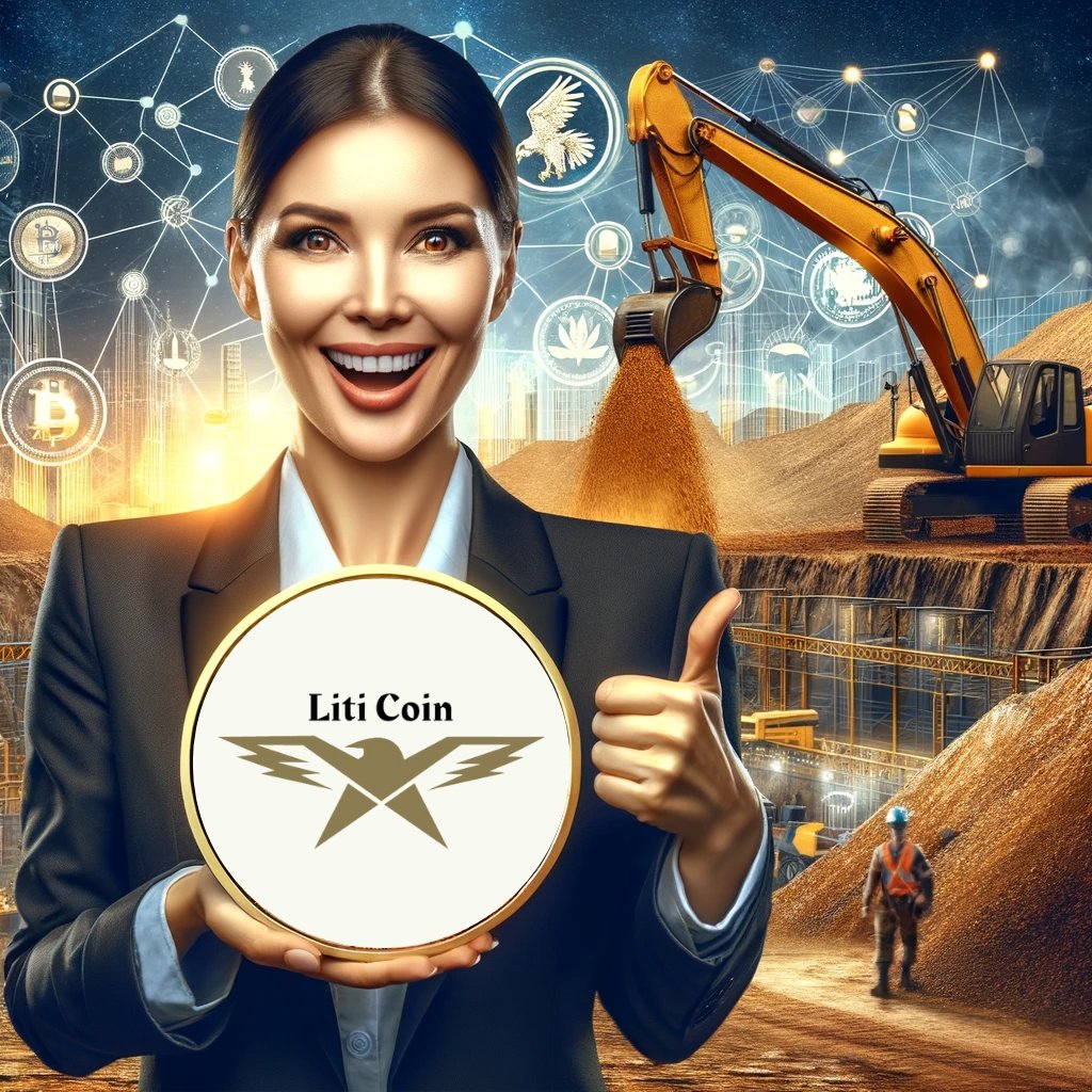 Liticoininfo's tweet photo. Unlock the power of mining with Liti Coin – your key to tapping into mineral wealth! 💰 #Cryptocurrency #LitiCoin #DigitalMineralRush https://t.co/7BANN6MErC