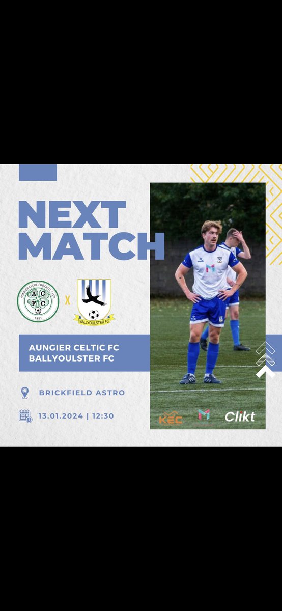BallyoulsterAfc's tweet photo. Sat side are away to @AungierC as they look to pick up where they left off before the break! 

All support welcome🙌🏻🔵⚪️ https://t.co/6GjjiuKHZ4