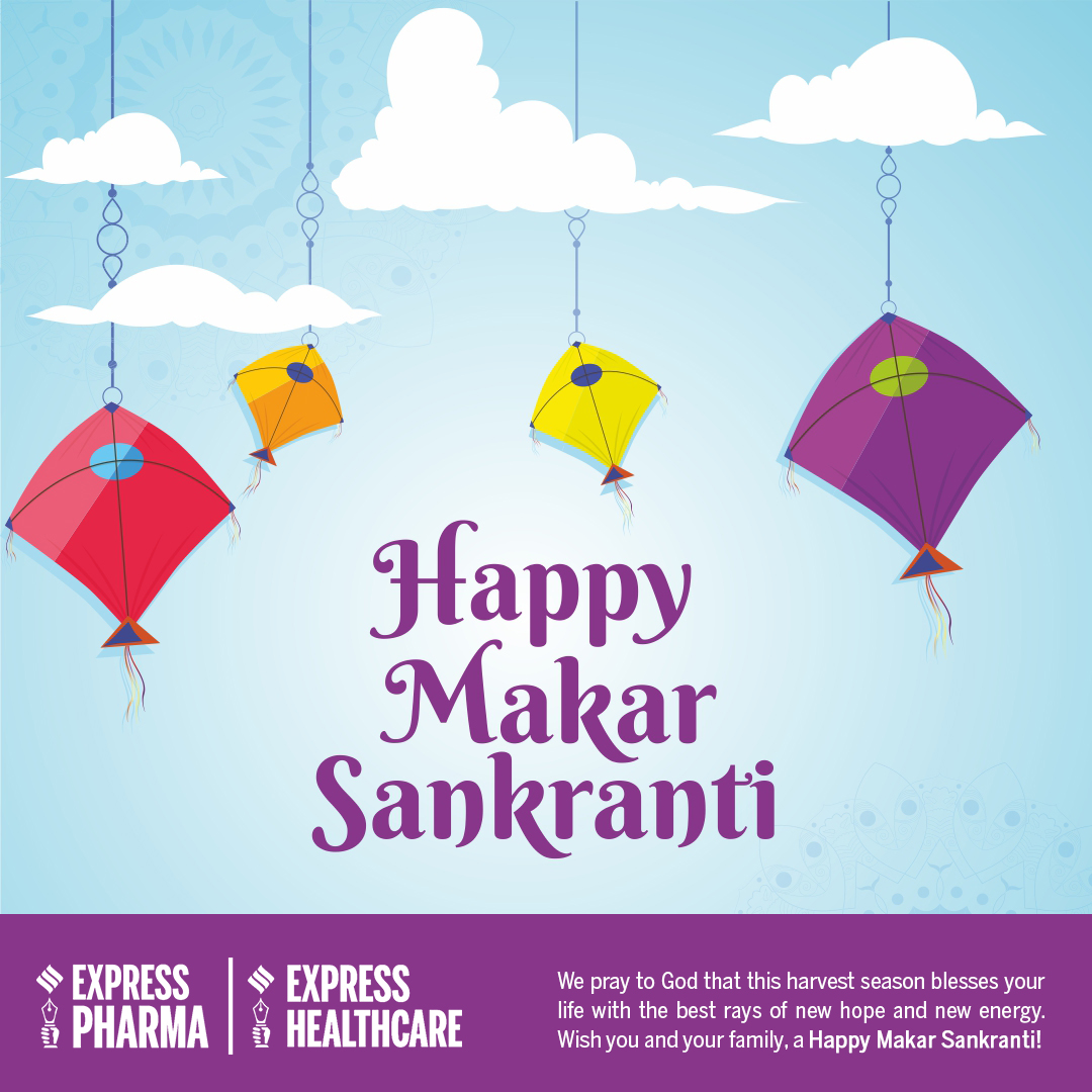 ExpHealthcare's tweet image. We pray to God that this harvest season blesses your life with the best rays of new hope and new energy. 

#ExpressHealthcare and #ExpressPharma wish you and your family - a very #HappyMakarSankranti!
