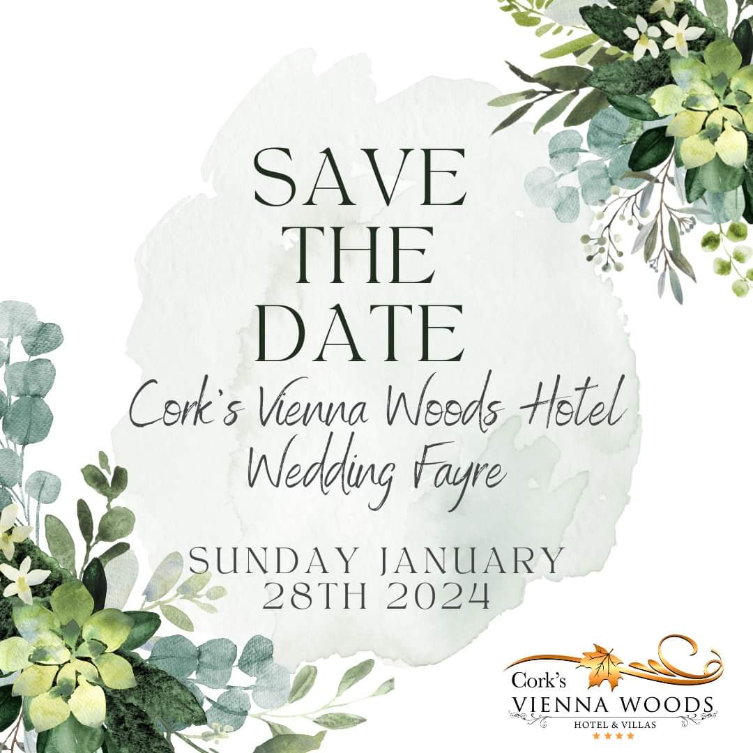 SAVE THE DATE! 💍 28 01 2024 

The Vienna Woods Wedding Fayre is back! Register for free online at viennawoodshotel.com/wedding-fayre-…

Come and see some of Ireland's best wedding suppliers as they showcase all that they can offer for your big day! Don't miss out!