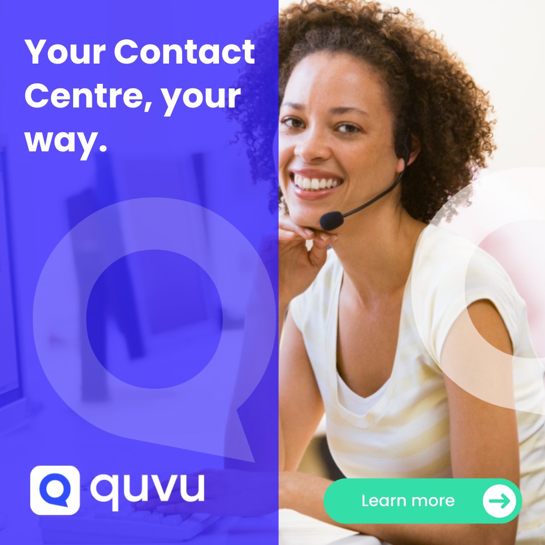Qu_Vu's tweet photo. Quvu offers cutting-edge contact centre solutions for businesses of all sizes. Experience exceptional call management and reporting. Learn more:  https://t.co/ywodSOfTYx

#ModerniseYourCallCentre #CallCentreSolutions https://t.co/Jmhy3CwK5U