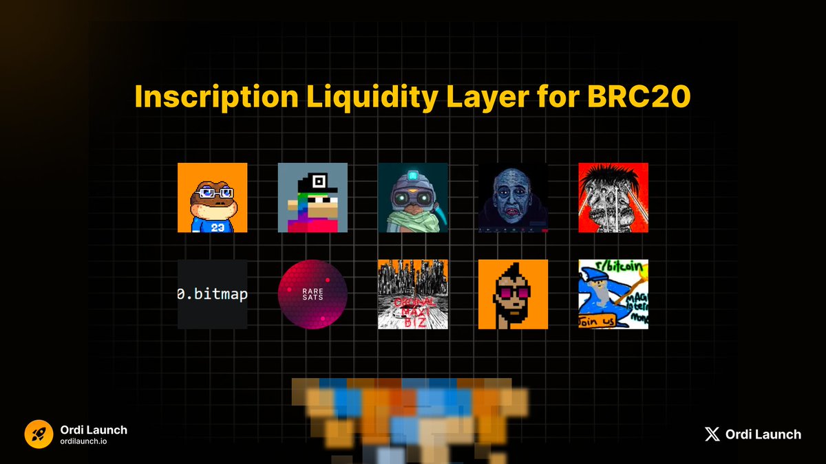 OrdiLaunch's tweet photo. Which collection do you want to own a part of? 

@OrdiLaunch will bring them to you

#BRC20 #Inscription #Liquidity https://t.co/HOlZCf7eW7