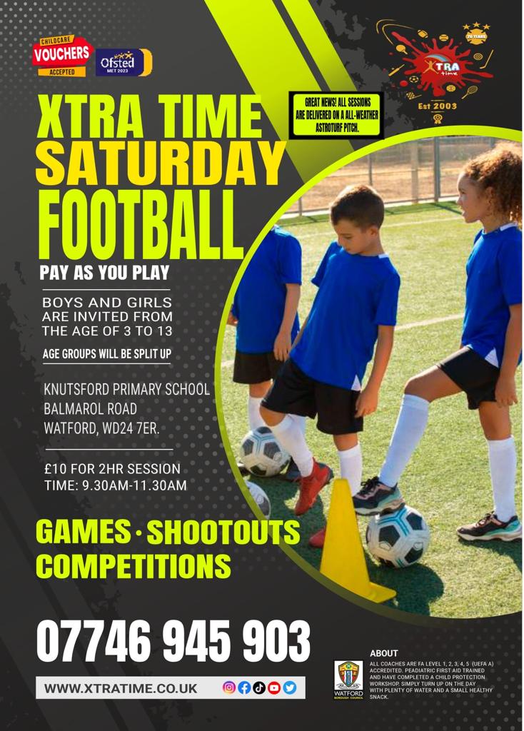 Knutsford is an all-weather pitch! We hope to see you tomorrow😊👍⚽️