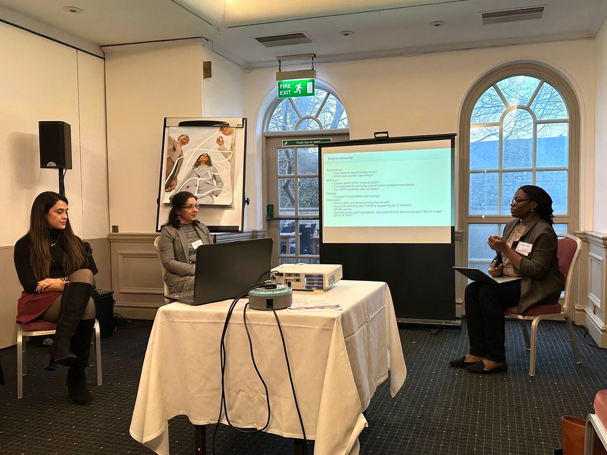 Centre for Health Economics Warwick (CHEW) (@healthecon_wms) on Twitter photo Thank you for a wonderful discussion on the paper by <a href="/MandanaZanganeh/">Mandana Zanganeh, PhD</a> and <a href="/l_andronis/">Lazaros Andronis</a> - "Cost-effectiveness of bioimpedance guided fluid management in patients undergoing haemodialysis: the BISTRO RCT" - at #ExeterHESG! 😁 Thank you for a wonderful discussion on the paper by <a href="/MandanaZanganeh/">Mandana Zanganeh, PhD</a> and <a href="/l_andronis/">Lazaros Andronis</a> - "Cost-effectiveness of bioimpedance guided fluid management in patients undergoing haemodialysis: the BISTRO RCT" - at #ExeterHESG! 😁