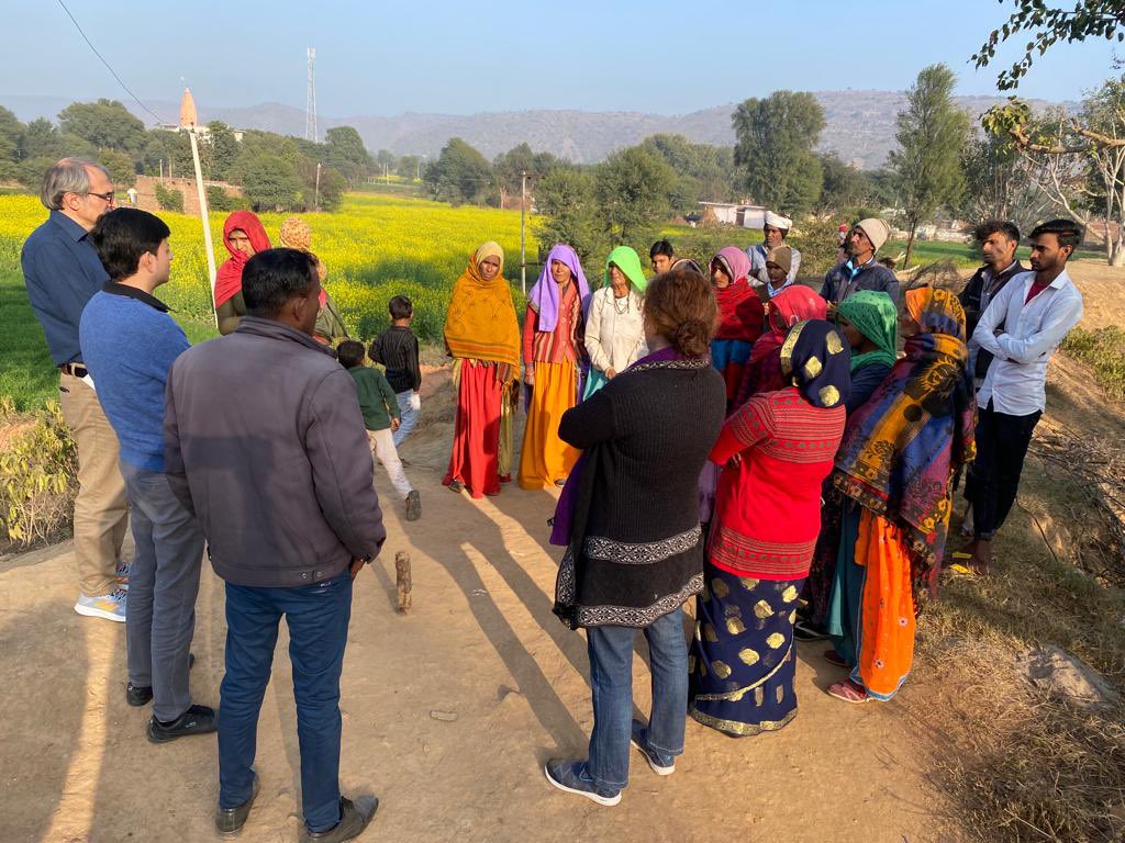 A Hope and Action Foundation team visited some villages in Alwar, #Rajasthan for an assessment of the steps that can be taken by the civil society to address the problem of depleting underground water table in the region. We’re grateful to @CSR_India for facilitating this visit.