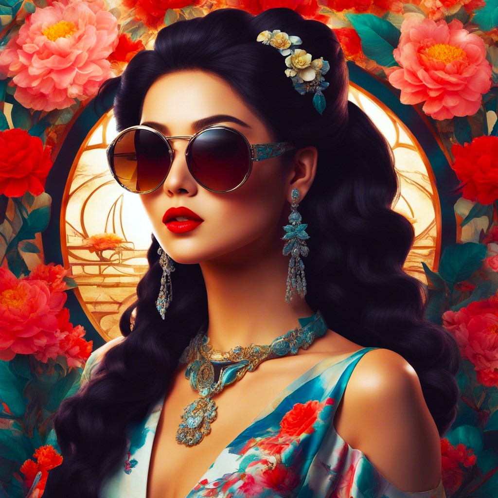 DigitalArtKyiv's tweet image. Portrait of a beautiful woman against the background of a temple #DigitalArt #JapaneseBeauty #GeometricAbstraction #ArtisticCharm #ArtisticExpression #AiArtSociety #aigeneratedart #aiartwork #aiart #aiartcommunity #AIillustration #AIArtist