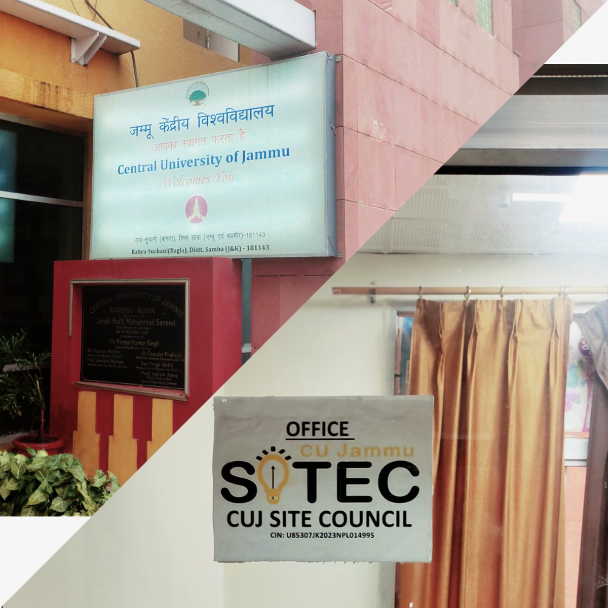 CUJ_SITEC's tweet photo. You think you have an #Innovative disruptive #Idea but no body seems to take risk in investing? Why don't you visit us at #CentralUniversity of #Jammu ? https://t.co/hbmugcPoUn
