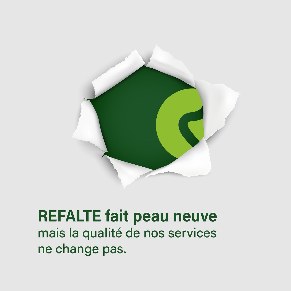 Nouveau visage, même mission ! 
🌿#REFALTE se dévoile sous un nouvel angle visuel, mais notre mission reste identique : soutenir le progrès des PME africaines. 
#NouvelleIdentité #Engagement #StartupsAfricaines