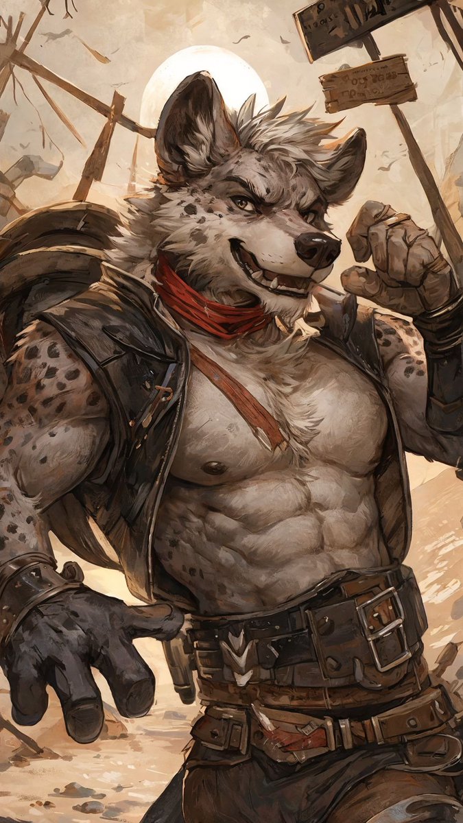twtesquire's tweet photo. Wild West Furrontier
#AiArt #2dArt #Furry #FurryArt #GayFurry #AiCommunity https://t.co/zthcSZI6FO
