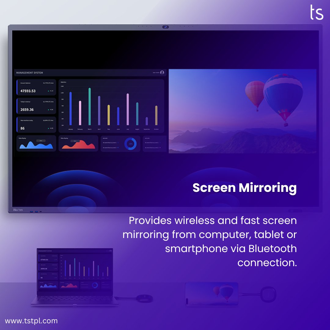 tstech_lk's tweet image. All-in-one display solution for seamless collaboration, communication and operation of your business

#InteractiveScreen #InteractivePanels #tstechnologies