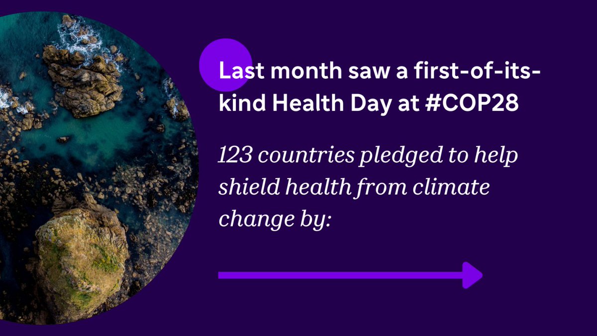 SanofiUK's tweet photo. Why was #COP28 so important for life sciences? Here's some key takeaways 👇 #SanofiUK https://t.co/RzOTE28d5Q