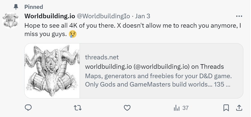 Worldbuilding.io tweet media