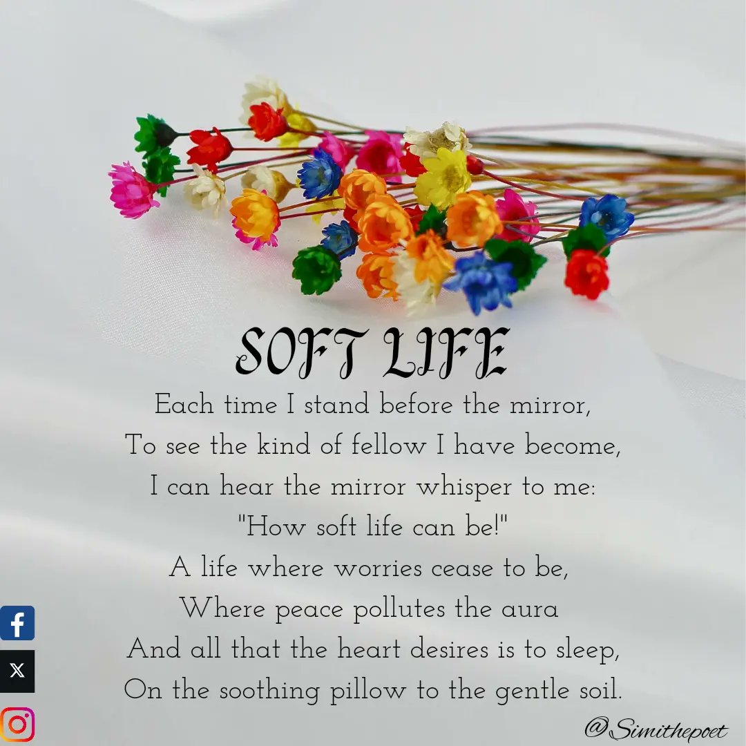 Simithepoet's tweet photo. No gree for anybody,
Manifest soft life!

#NoGreeForAnybody #soft #WriterCommunity https://t.co/aqoABQIvIx