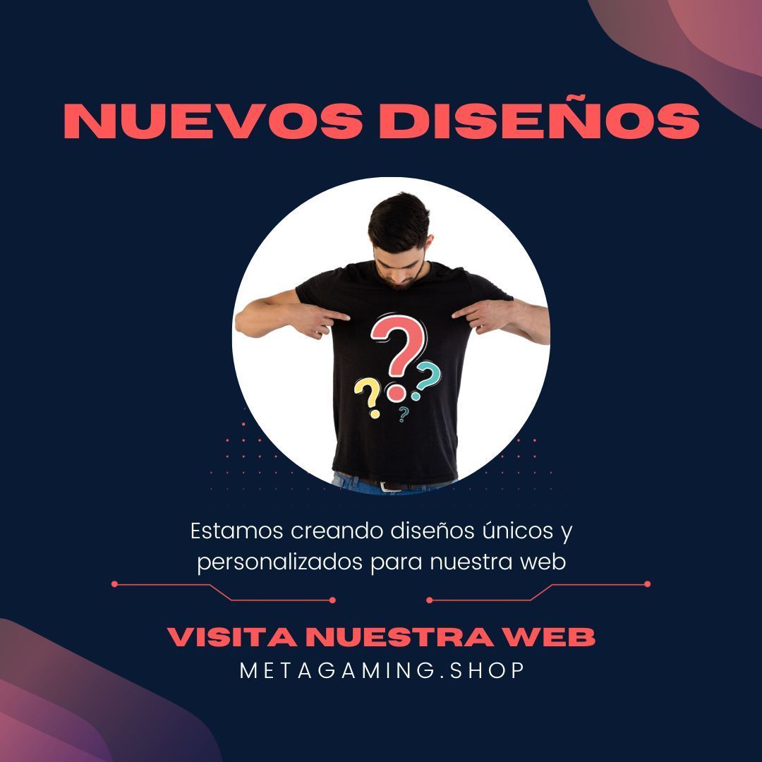 MetaGamingshop's tweet photo. ¿Eres un apasionado de los videojuegos? ¡Entra en nuestra web para descubrir las camisetas de tu juego favorito! https://t.co/jtR8BRrpjv
#gaming #gaminglife #gamingnews #gamingsetup #gamingcommunity #gamer #gamer4life #tienda #tiendavirtual #modagamer #eventosgamer #eventosgaming https://t.co/2cFYc5bUIt