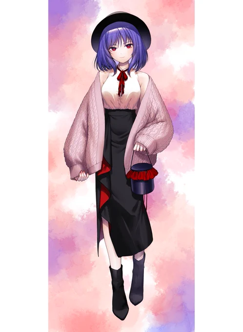 Skebリクエストありがとうございました 私服衣玖さん