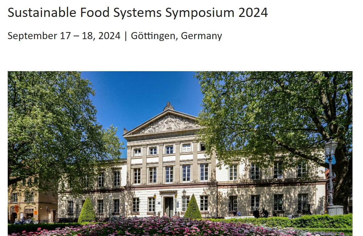 RTG2654SustainableFoodSystems (@rtgsusfoodsys) on Twitter photo The list of Keynote Speakers for the *Sustainable Food Systems Symposium 2024* is growing!
We are pleased to announce <a href="/KibromAbay/">Kibrom Abay</a> as an additional Keynote Speaker!
More info here: uni-goettingen.de/de/symposium+2…
<a href="/uniGoettingen/">Uni Göttingen</a> <a href="/goe_agrar/">Fakultät der Agrarwissenschaften | Uni Göttingen</a> The list of Keynote Speakers for the *Sustainable Food Systems Symposium 2024* is growing!
We are pleased to announce <a href="/KibromAbay/">Kibrom Abay</a> as an additional Keynote Speaker!
More info here: uni-goettingen.de/de/symposium+2…
<a href="/uniGoettingen/">Uni Göttingen</a> <a href="/goe_agrar/">Fakultät der Agrarwissenschaften | Uni Göttingen</a>