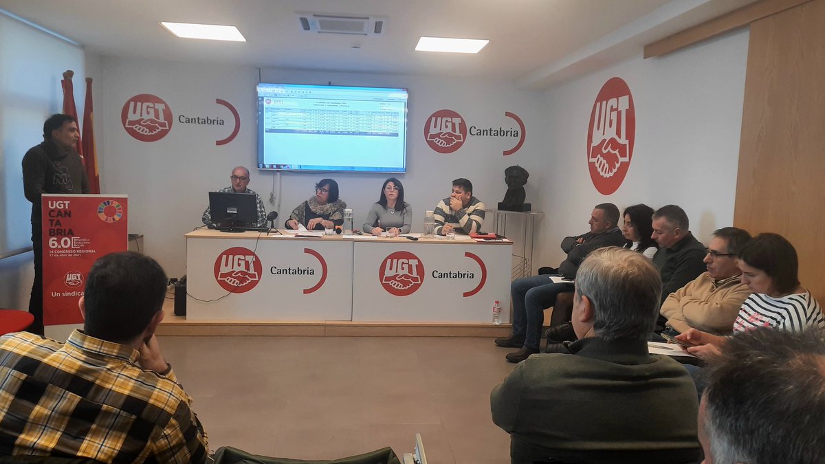 ugtficantabria's tweet photo. 📢UGT-FICA participa hoy en el Comité Regional de U.G.T Cantabria o máximo órgano entre congresos en la sede del sindicato en Santander (desde las 9,30 horas).
@ugtcantabria @UGT_FICA https://t.co/JEZbWHaqPM
