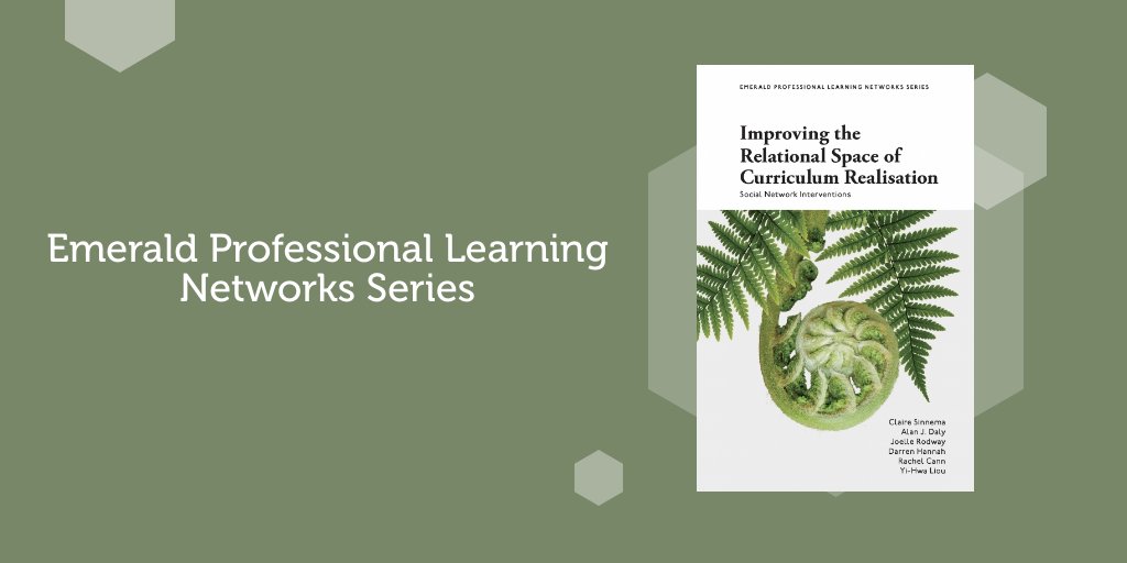 The Emerald Professional Learning Networks Series is actively seeking book proposals. Find out more about the series, and submit here bit.ly/41XVQ0k @ICSEIglobal #ICSEI2024 @SharonP43087108 @kirsty_woods23 #Education #HigherEducation