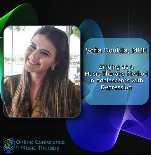 _OCMT's tweet photo. Meet our presenters!
Sofia Douklia will present "Singing as a Music Therapy Method in Adolescents with Depression." We are looking forward to it!
For more information and registration go to:
https://t.co/TqX015DWzU

#ocmt24 #onlineconferenceformusictherapy #musictherapy https://t.co/Mlb9fUOYsq