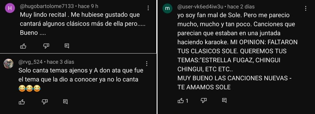 SoledadCharts's tweet photo. Tema festivales: increíble cómo artistas (hombres) cantan siempre lo mismo, apenas una chacarera, y se llevan mil elogios. Pero aquella que cada año varía su repertorio con un concepto, recorre todos los estilos del país y evita pegarse a lo "fácil" se gana siempre las críticas. https://t.co/BTtIP3osiM