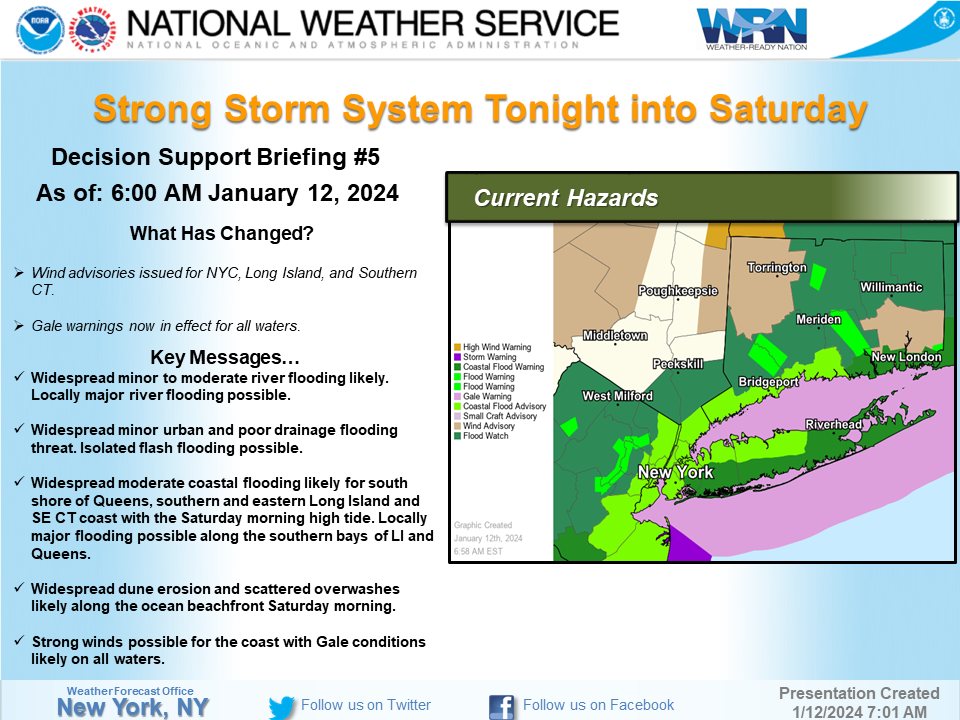 Please be advised, a strong storm system is predicted to impact our area this evening (January 12th) through Saturday.  Please click below for additional information.
longbeachny.gov/index.asp?SEC=…
