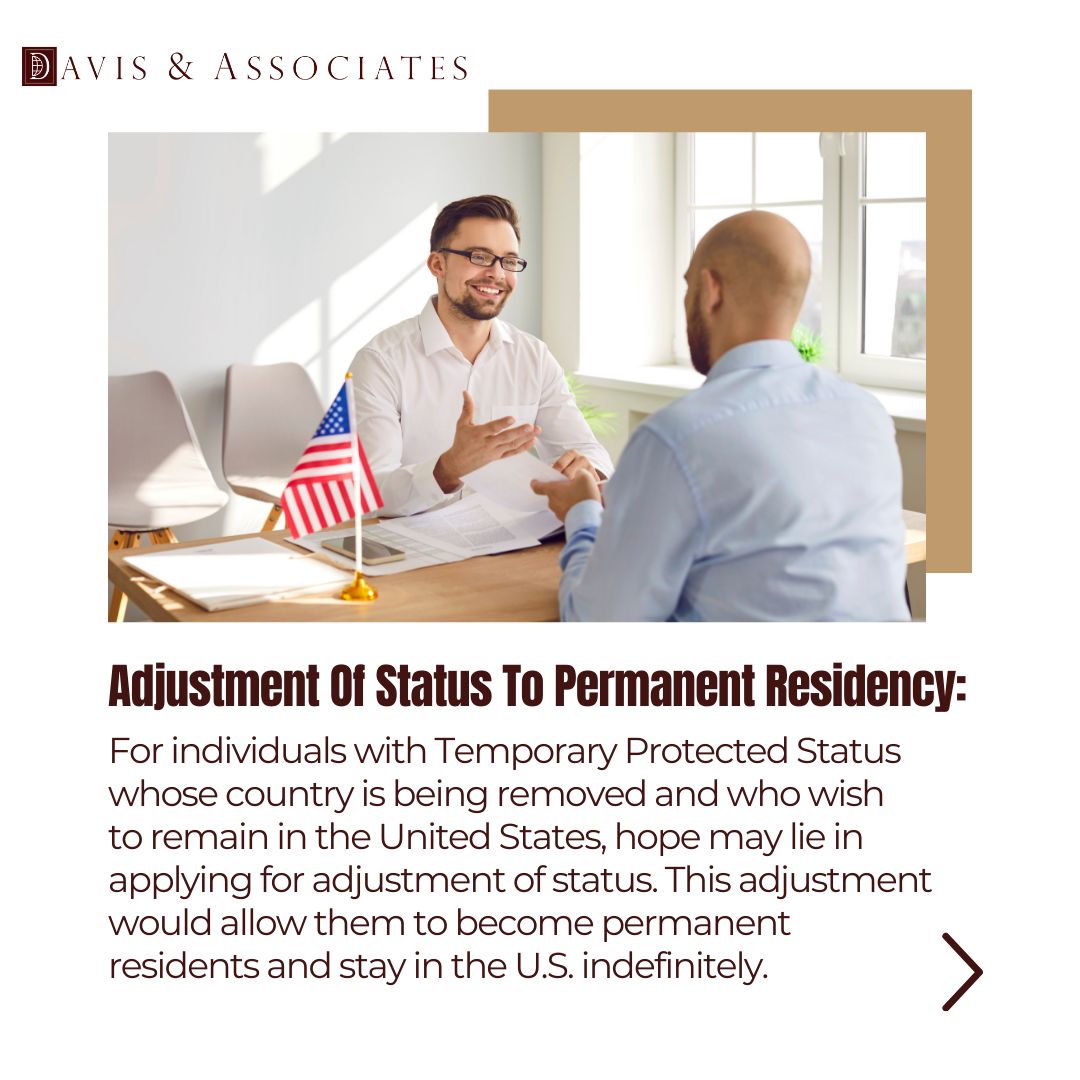 GLD_Law's tweet photo. Effective Options For Those At Risk Of Losing Temporary Protected Status (TPS).
By: Davis &amp; Associates

Read more on our website: https://t.co/aYgEu7sE8y 

#TPS #Immigration https://t.co/hAtlF29IlW
