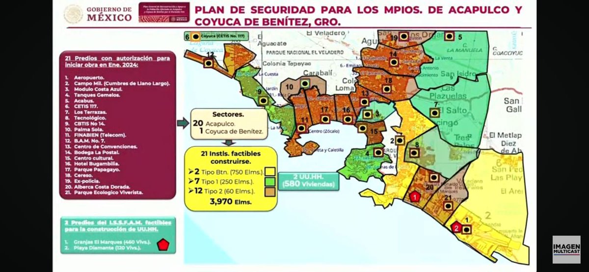 Todos los cuarteles que quieran, pero NO a costa de espacios públicos, en los que ya tenemos un gran déficit,
NO en espacios deportivos, culturales, ni jardines públicos.
Compren terrenos, presupuesto tienen
Si no saben dónde hay terreno para reutilización hablenme
#Acapulco.