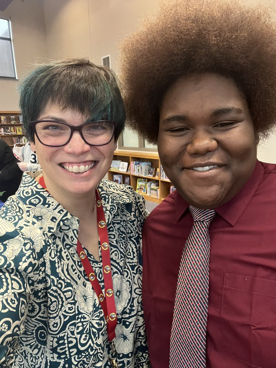 Can’t tell you how proud I am of this kid!! He gave his senior presentation today, and he’s graduating early to pursue a career as a CNA. <a href="/HHS_Huskies/">Heritage High School</a>