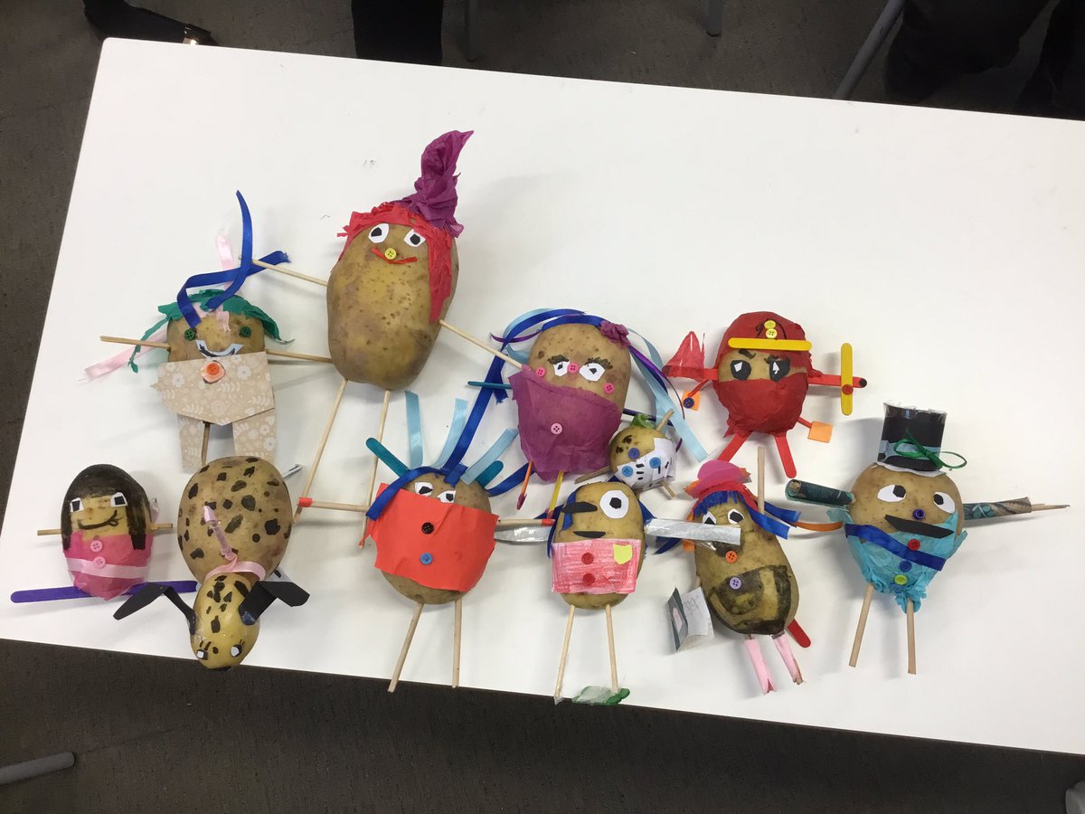 I wonder what Y4 have been up to today!? #pshe #teamwork 🥔