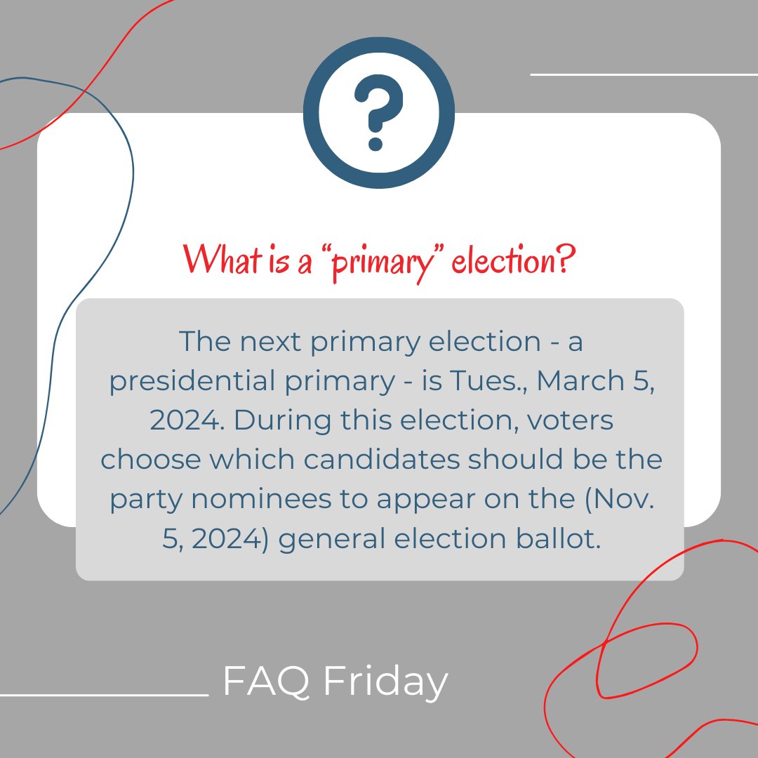 Visit bit.ly/3vthflW for an overview of upcoming elections and #BeElectionReady 

Questions? Call our office after 8:45 AM, M-F: 704-852-6015. #GCElections #FAQs #YourVoteCountsNC