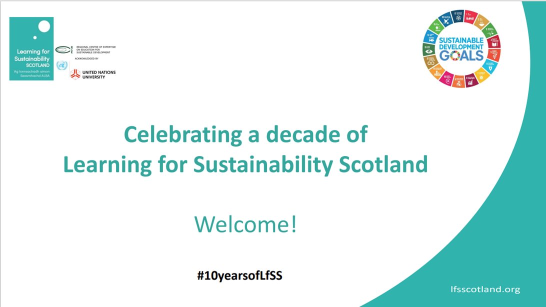LfSScotland's tweet photo. Huge thanks to the #partners & #members who joined us yesterday for our #AGM & #eveningreception to mark our 10th birthday. We love working with you to make #LearningforSustainability part of the everyday for everyone! Full details on the celebrations to follow. #10yearsofLfSS https://t.co/dk7UeX7qUQ