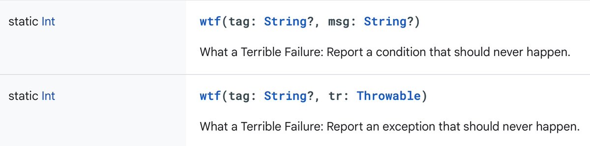 From the official Kotlin documentation-this is why  Google employees are happier than NHS employees.  Perhaps <a href="/RLDatix/">RLDatix</a> would like to add this an option