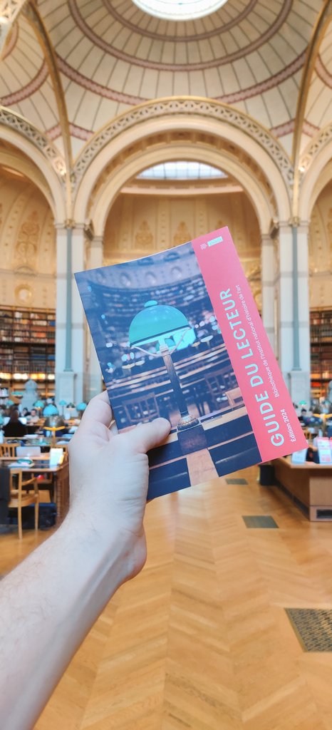 clem_adx's tweet photo. Le Guide du lecteur de @INHA_bib fait peau neuve !

Objectif : permettre aux usagers de naviguer au sein des espaces, des collections et des services de la bibliothèque, avec une info synthétique, claire et simple 🌟

@MarieGarambois @bonimath ✨👏 https://t.co/OcD5hxM3y0