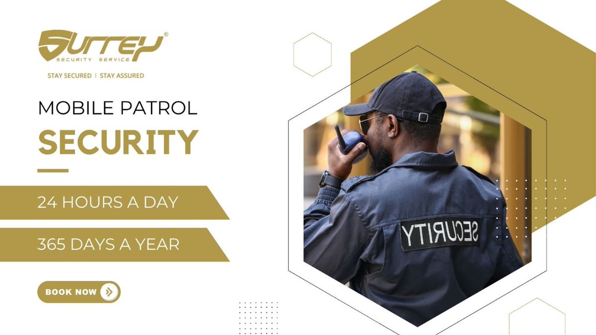 Surrey Security Service Ltd is your trustworthy provider for 24/7 Mobile Patrol Security. Our team of highly trained professionals offers comprehensive security solutions customized to your needs.
#MobilePatrolSecurity #247security #uksecurity