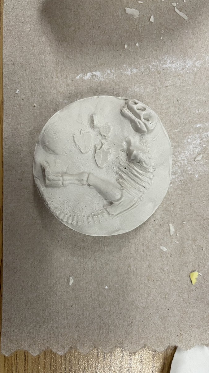 Our <a href="/Weststarcenter/">CMSW</a> 6th grade scientists “molded”  their understanding and “cast” it deep into their memories with the mold and cast fossils they created. Yay for #HandsOnScience. <a href="/ISD112/">E Carver Co Schools</a> #ECCSleadstheway