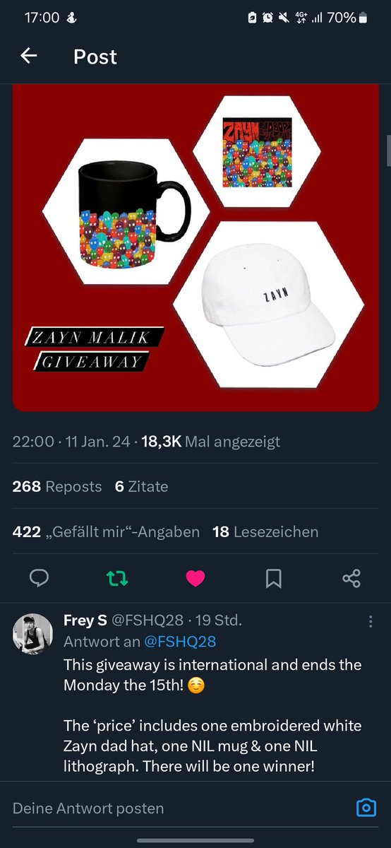 Melis58320's tweet photo. @FSHQ28 Thank you so much for this opportunity! ♡ and ofc happy birthday to Zayn🤍��️ https://t.co/4khrPI6Boe