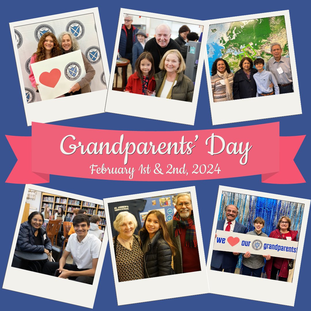 Grandparents and Special Friends Day is right around the corner! Upper School Grandparents' Day is February 1 and Lower/Middle School is February 2. The RSVP form can be found at ow.ly/kZxE50QpJnN. Visit sasaustin.org/gpday for more information!